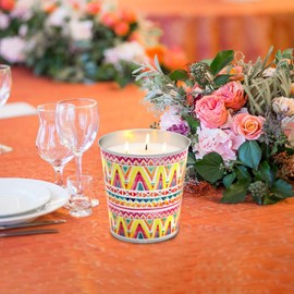 4 Pack Citronella Candles Outdoor and Indoor, 7Oz Soy Wax Candle in Medium Bucket for Patio Ledge Garden Yard Beach