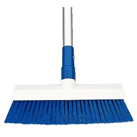 Scot Young L872 SYR Hygiene Broom, Head Stiff Bristle, Red