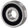 XiKe 4 Pcs 6200-2RS Double Rubber Seal Bearings 10x30x9mm, Pre-Lubricated
