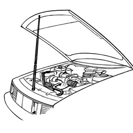 Lisle 45900 Hood Prop