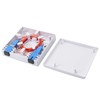 GELRHONR Fiber Optic Box, Junction Box, Double Connection, SC Type,