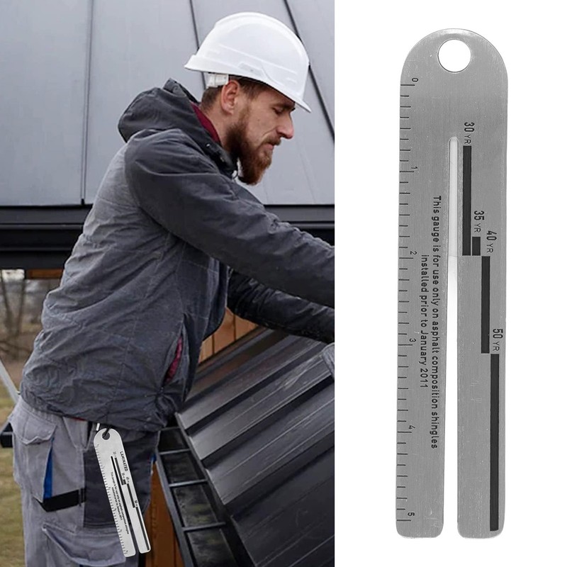 2PCS 5 Inch Shingle Gauge Board Gauge Tool for Measuring