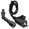 Caltric Ignition Coil w/ Spark Plug Boot Cap For Kawasaki
