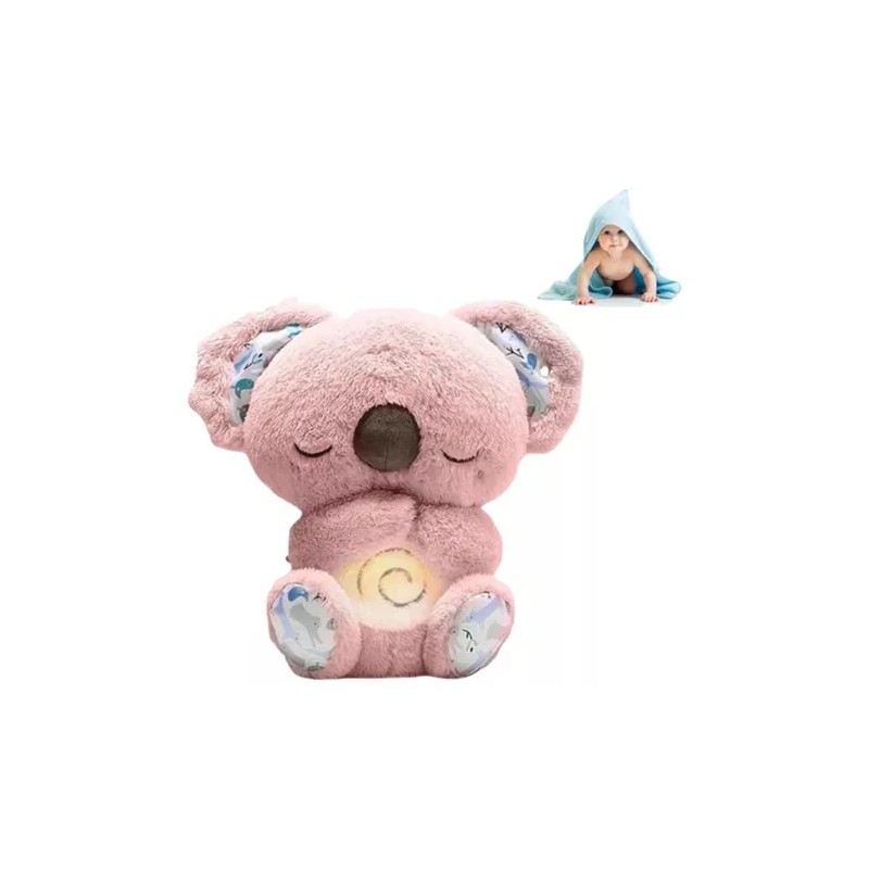 Koala De Peluche Respiración Antianciedad Koala Juguete Calm Color Rosa