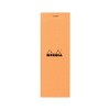 Rhodia Staplebound Orange - Lined 3 x 8.25 Notepad -
