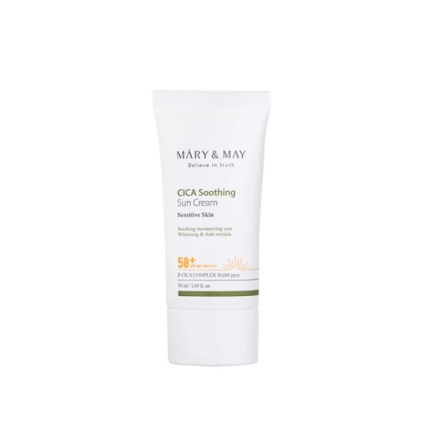 Mary&May Mary & May CICA Soothing Sun Cream SPF50+ PA++++