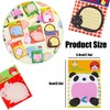 24 Pack Sticky Notes, Cute Sticky Notes Set, Cartoon Animals