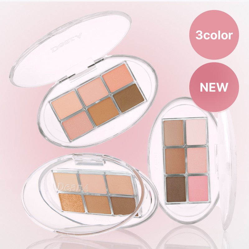 Dear.A Perfect Match Eyeshadow Palette 6.8g (3 Colors) - 01