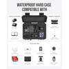INCHOICASES Waterproof Hard Case for DJI Osmo Nano Accessories, Hard