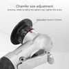 Mini Pneumatic Chamfering Machine Portable Handheld Air Chamfer Tool 45