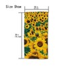 HGOD DESIGNS Sunflower Hand Towels Beautiful Sunflower Yellow and Green