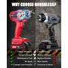 AVID POWER 20V Cordless Brushless Impact Driver Kit 1/4" 2220
