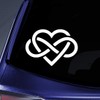 Bargain Max Decals Celtic Infinity Heart Sticker Decal Notebook Car