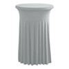 iEventStar 24 inches 24" Highboy Cocktail Round Stretch Spandex Table