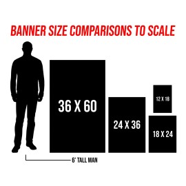 Damdekoli Fear Nothing Banner - Motivational Gym Wall Art - 60 x 100 Inches