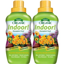 Espoma Indoor! Liquid Plant Food, Natural & Organic Houseplant Food, 8 fl oz, Pack of 2