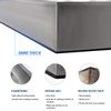 Washing Machine Pan-28" x 30" x 2.5", Heavy Duty 304