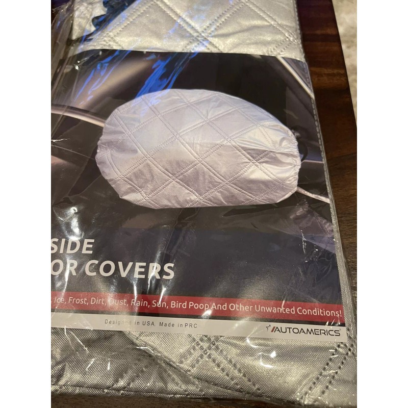 Automerics Car Side Mirror Covers Snow ,Ice ,Frost, Dirt, Dust,