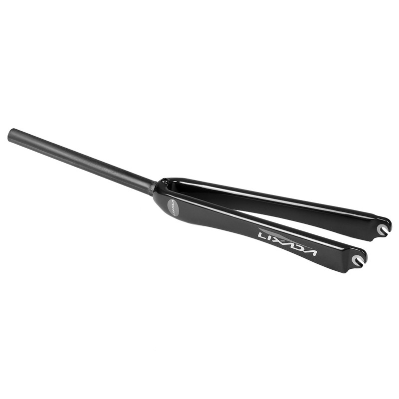 Lixada 25.4mm Ultralight Full Carbon Fiber Road Bicycle Fork 700C