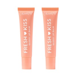 ColourPop Fresh Kiss Glossy Lip Balm - Hydrating Lip Care Enriched with Peptides, Hyaluronic Acid, Shea Butter & Vitamin E for an Ultra-Cushiony Formula - Mango Sorbet (2 Count)