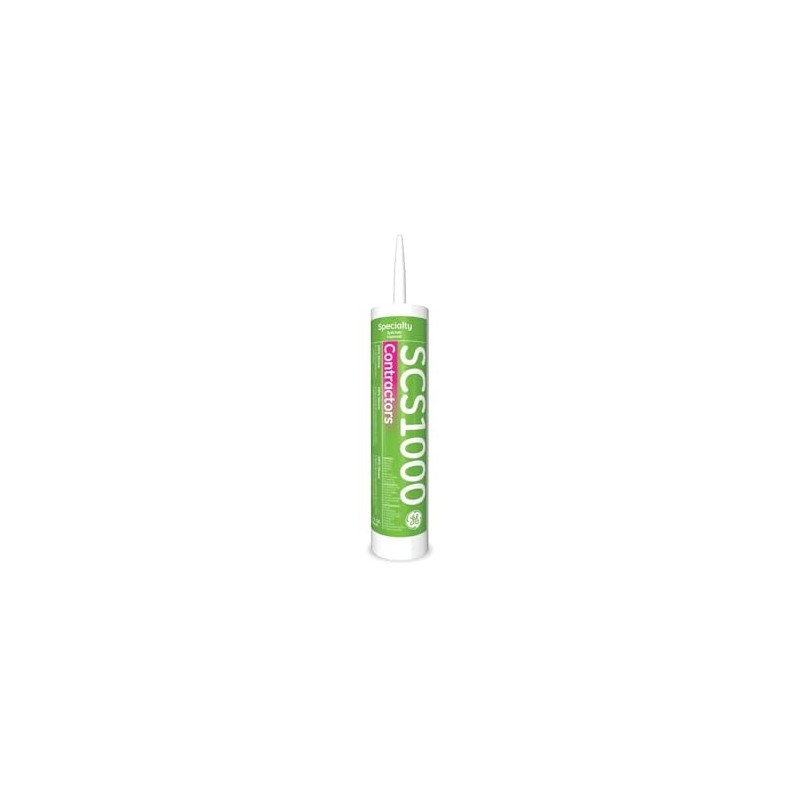 GE 1000 Series Contractors Silicone Sealant - Clear