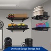 Soywey 2-Pack 1.5x3FT Garage Shelving 17.7-inch-by-35.8-inch Wall Shelf Garage Storage