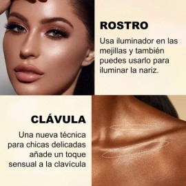 Heci Beauty Bálsamo Iluminador Contorno Formato Barra Tono Champagne