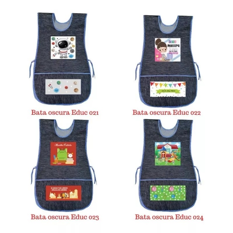Bata Educadora 6 Batas Educadora