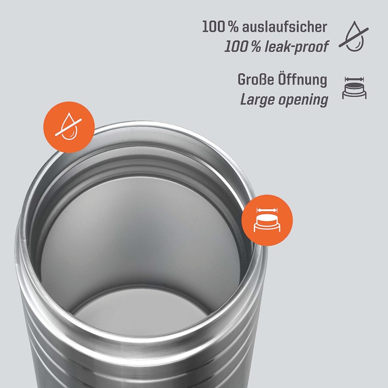Esbit ESFJS550TLS Outdoor Camping Thermal Insulated Food Jug, Silver, 19.7
