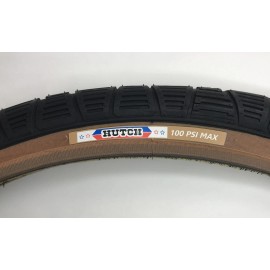 HUTCH BMX FREESTYLE TIRE SET PAIR (2) BLACK 20" X 2.2" size