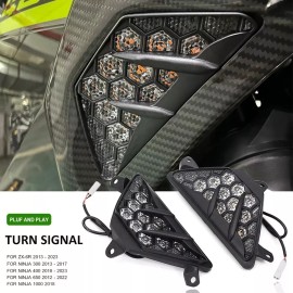 TST Industries LED Flush Mount Turn Signal For Ninja 300, 400, 650, 1000, ZX6R, ZX4R, ZX25R
