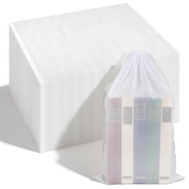 100 Pcs 15.7" x 23.6" Thickened Large Dust Bags for Shoes, Handbags, and Travel Storage, Non-Woven Fabric Shoe Bags, Portable Storage Organizer for Closet, Boots, and Accessories