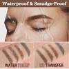 Eyebrow Stamp - Seal Stamp Eyebrow Powder - Waterproof Brow