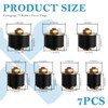 7PCS Rubber Expansion Freeze Plugs Kit,3/4" 7/8" 1" 1-1/8" 1-1/4"