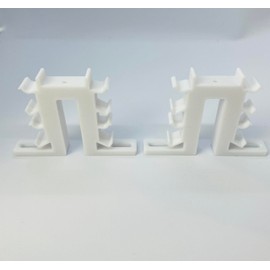 Set of 2 Spacers for DIN Rail / DIN Rail Including Wago Mount