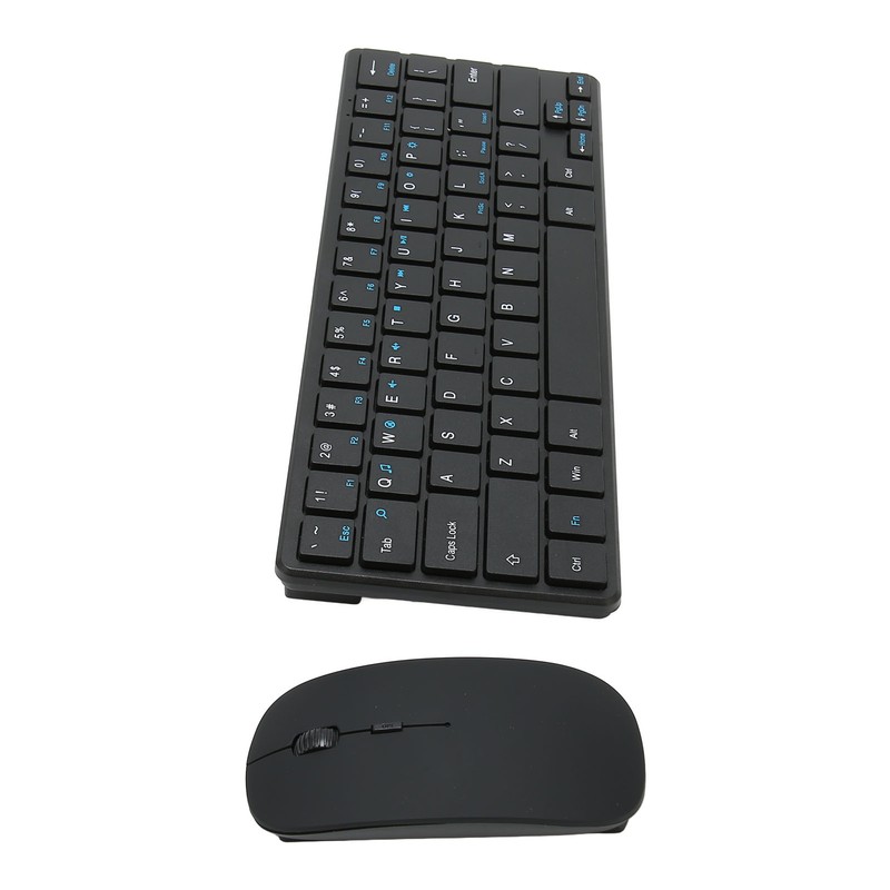 2.4G Wireless Keyboard Mouse Combo Ergonomic 64 Key Keyboard 3