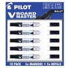 Pilot V Board Master Whiteboard Marker, Bullet Tip, 10 Pack