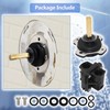 GP77886 Mixer Cap and GP500520 Pressure Balancing Unit Assembly Compatible