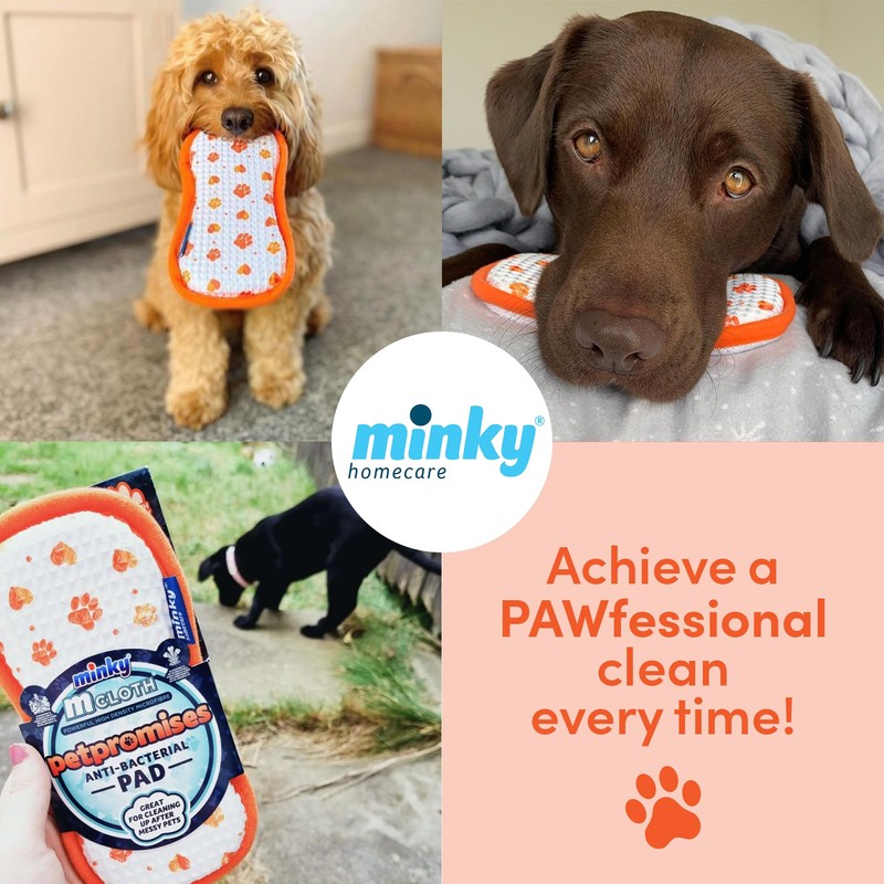 Minky ANTI BACTERIAL PET PAD Dog Wipes Puppy Wipes Cat
