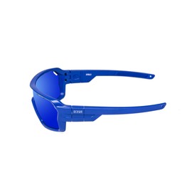 Ocean OCN-3700-3X Floating Sunglasses, UV Protection, Recyclable Material, Frame & Strap Changable, Matte Blue (Polarized Blue REVO Lenses)