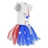 Unicornio de 4 de julio para bebé, 2 piezas, con