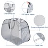 Mesh Popup Laundry Hamper 115L Foldable Laundry Basket Extra Large