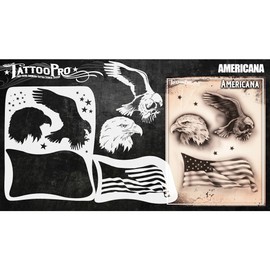 Tattoo Pro Stencils Series 4 - Americana