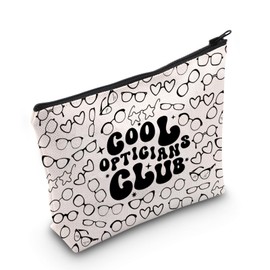 WCGXKO Cool Optician Club Makeup Bag Optician Gift for Optometrist Gift (Optician Bag CA)