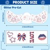 4th of July Freckles Face Tattoos (36 Pcs) or 250th