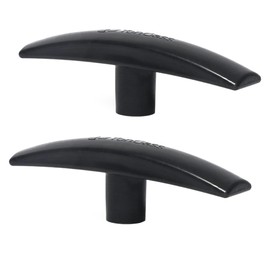 TonGass 2-Pack Plastic RV Waste Valve Handle T1003-6MN Compatible with Camco Valterra Fits 1 1/2" and 3" Gate Valve, Camper Dump Valves T-Handle Replacement for Most Brands Valves