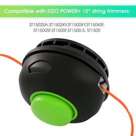 THTEN AH1300 String Trimmer Head Compatible with EGO Power+ ST1500,ST1500F,ST1500-S,ST1500SF & ST1500XY 15" String Trimmers