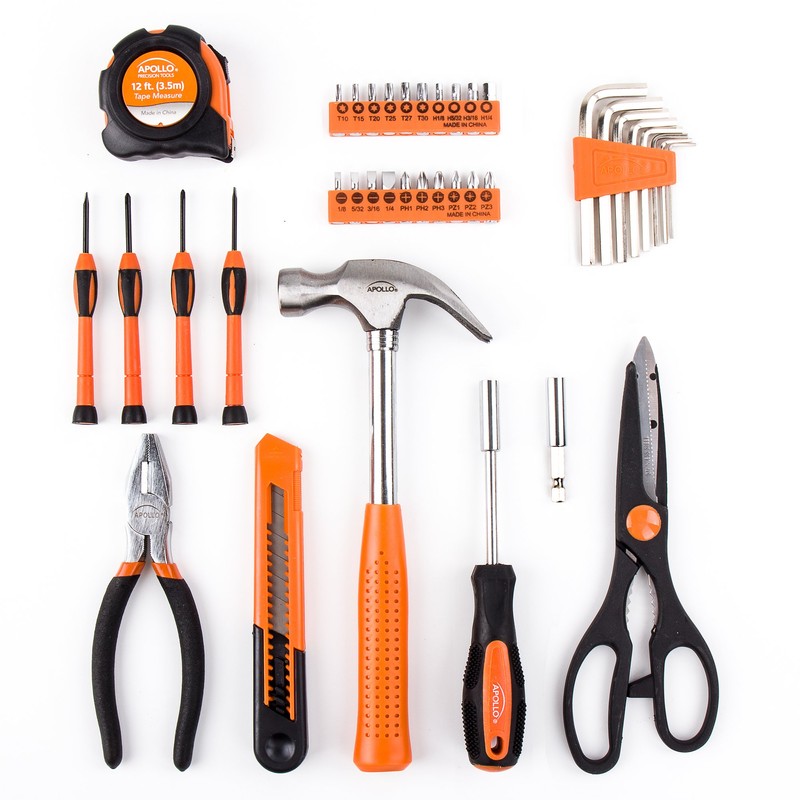 Apollo Tools DT9706-OR General Tool Set Orange