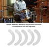 5PCS Drum Dampener Drum Gel Pads Long Strip Soft Silicone