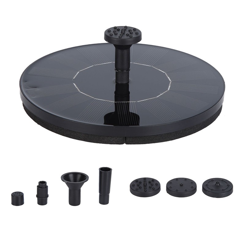 7V Solar Fountain Water Pump Outdoor Pool Decoration Garden Pond